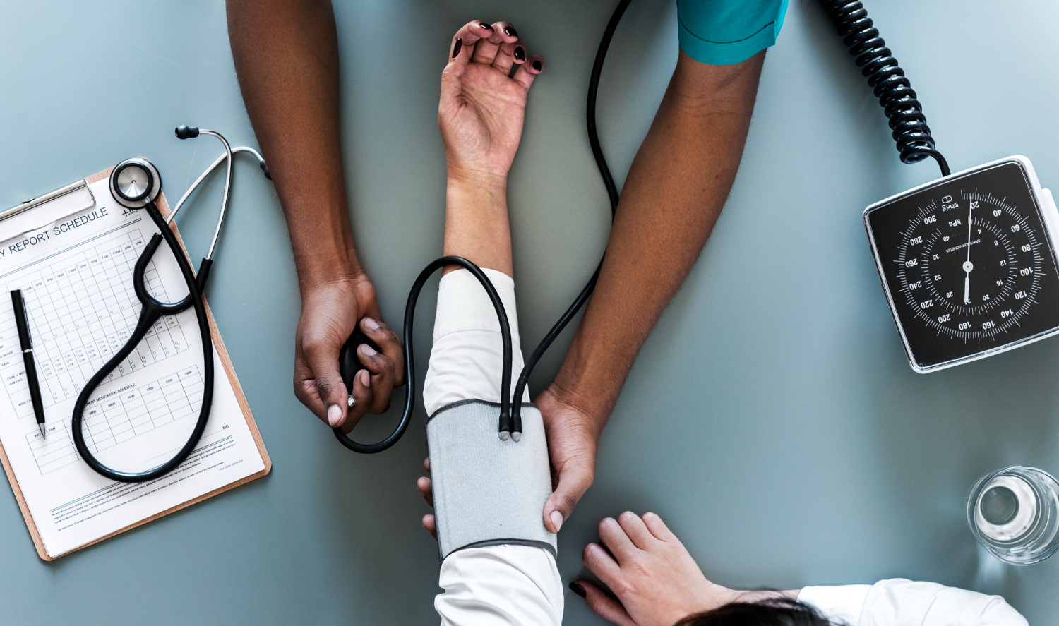 "Medical professional analyzing diagnostic results on a computer screen - Concept of advanced healthcare and disease diagnosis through modern diagnostic services."